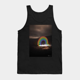 Neon Rainbow Tank Top